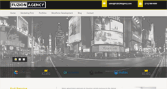 Desktop Screenshot of fuzionagency.com